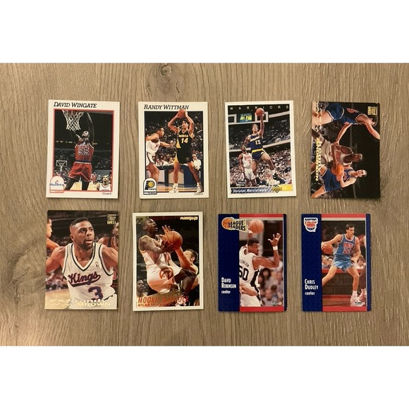 Other - Vintage NBA Basketball Trading Cards Lot Of 8 1991-1994